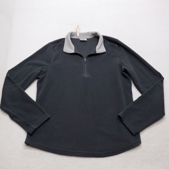 Danskin Now Pullover Athletic Long Sleeve Jacket Womens Size Large L Gray - Picture 2 of 8